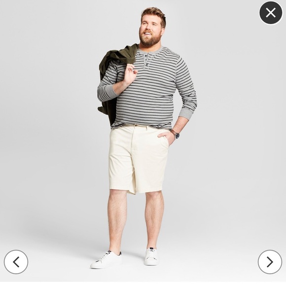 Tall Linden Flat Front Chino Shorts 